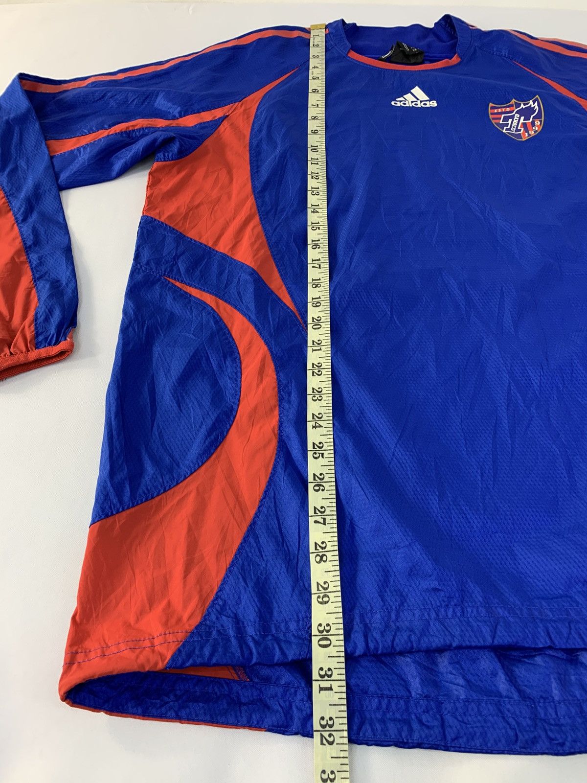Adidas Adidas FC Tokyo Japanese Football Training Windbreaker Size US L / EU 52-54 / 3 - 8 Thumbnail