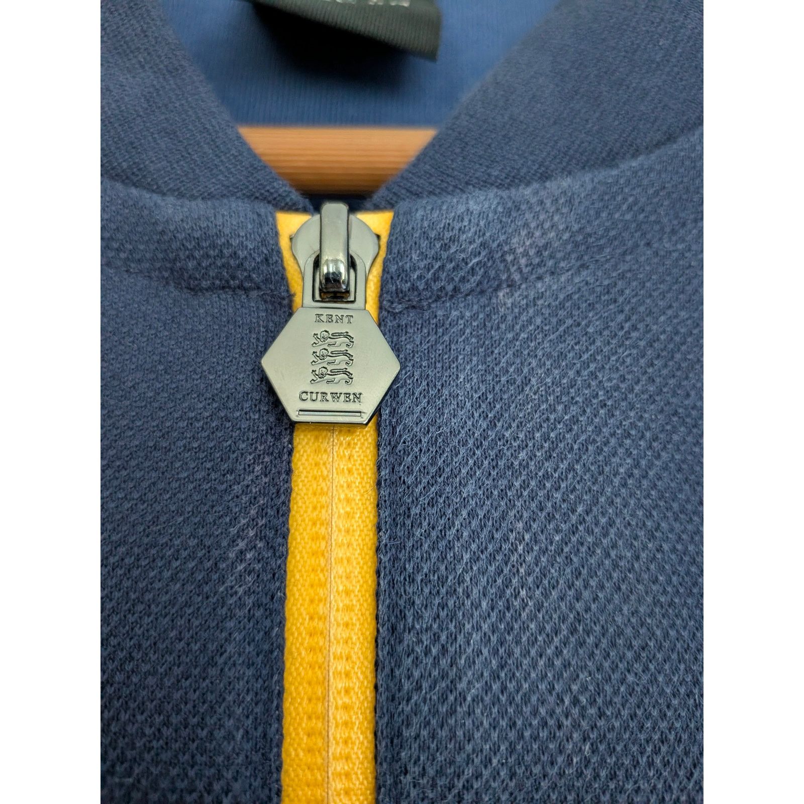Kent & Curwen Kent & Curwen Men’s Blue Bomber Jacket Size Medium Casual Size US M / EU 48-50 / 2 - 8 Thumbnail