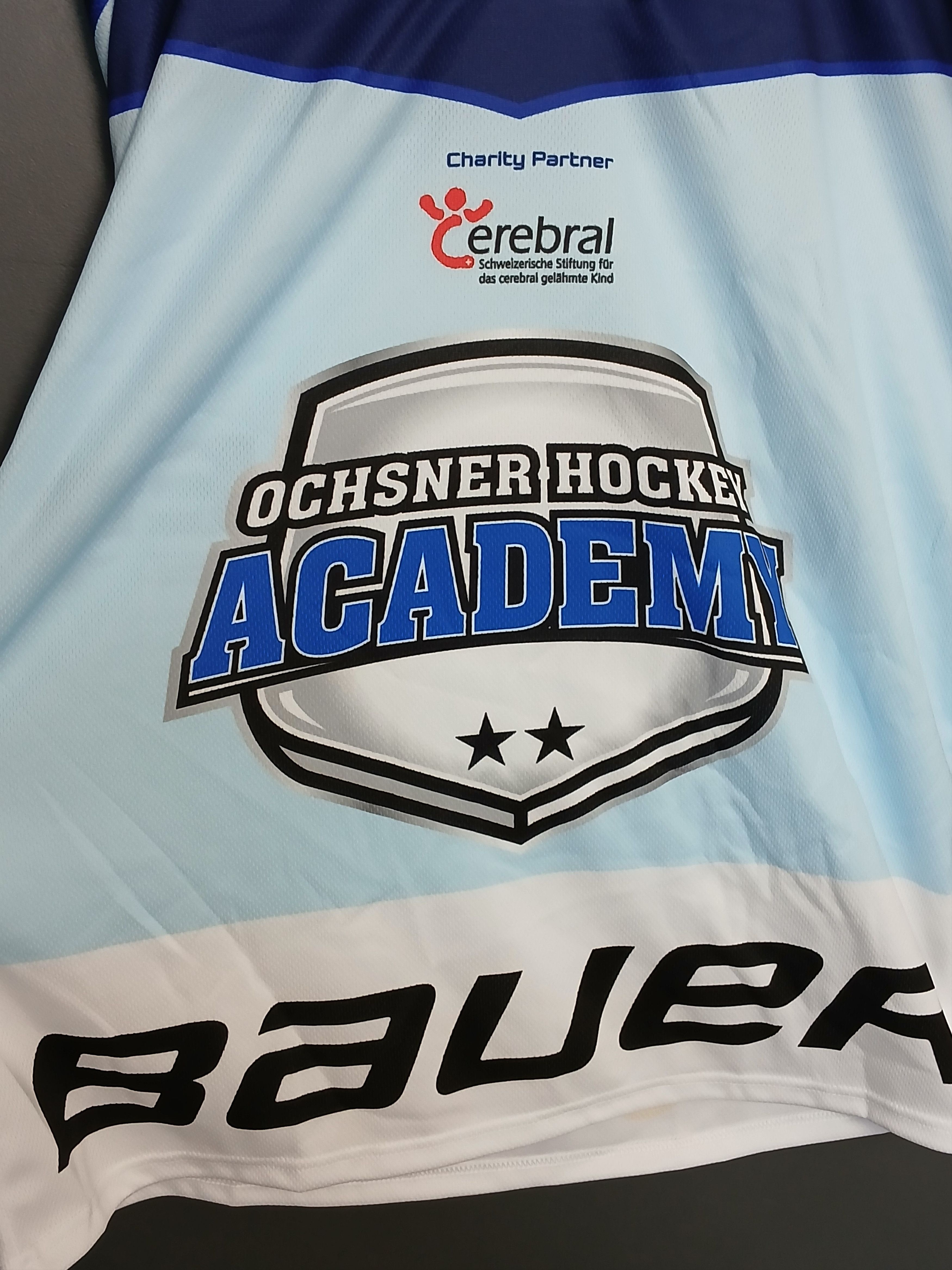 NHL Switzerland Ochsner Hockey Academy Jersey Size US L / EU 52-54 / 3 - 3 Thumbnail