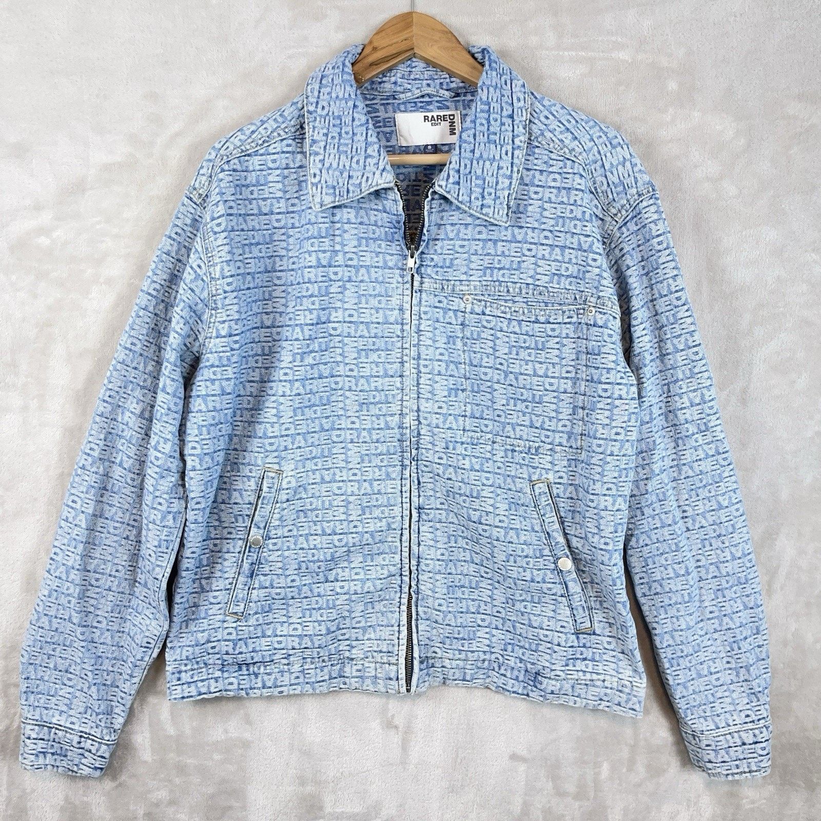 Pacsun Pacsun Rare Dnm Edit Monogram Jacquard Gas Jacket Size US S / EU 44-46 / 1 - 2 Thumbnail