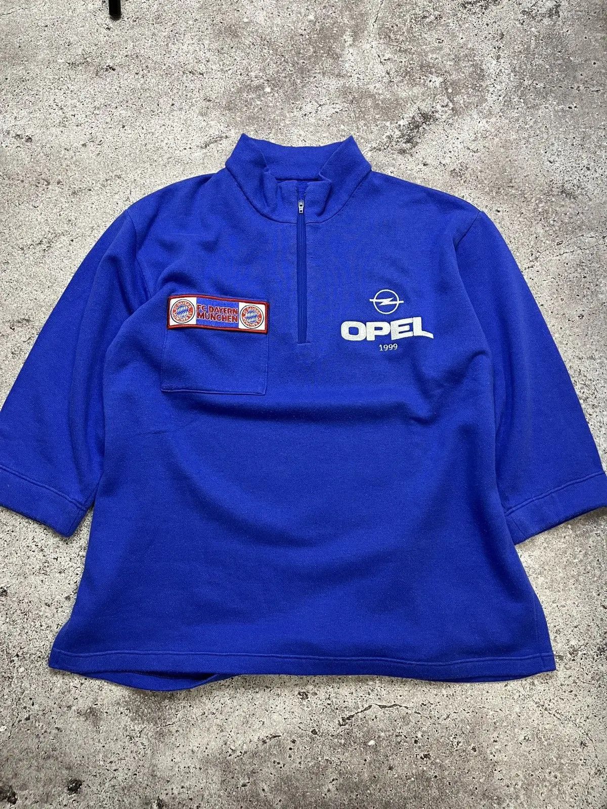 Other FC Bayern Munchen Opel Vintage 1999 Sweatshirt 1/4 zip Size US S / EU 44-46 / 1 - 1 Thumbnail