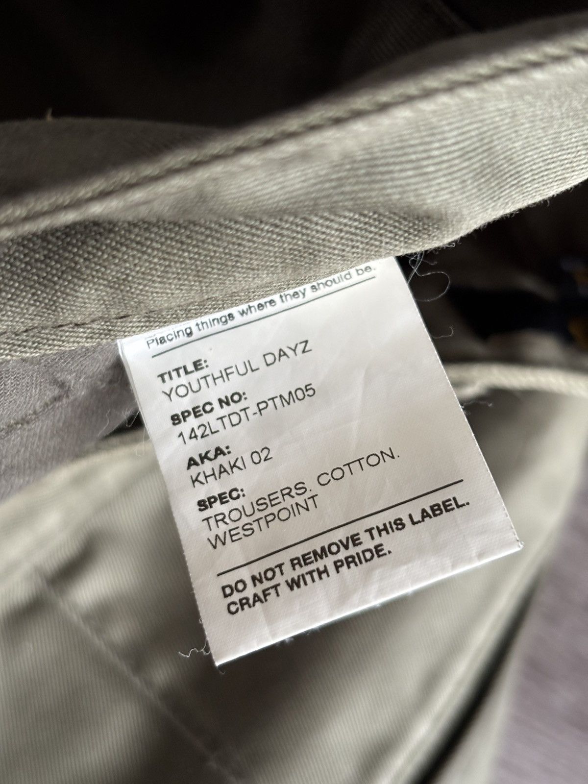 Wtaps Wtaps Youthful Dayz Chino Pants Size US 30 / EU 46 - 5 Thumbnail
