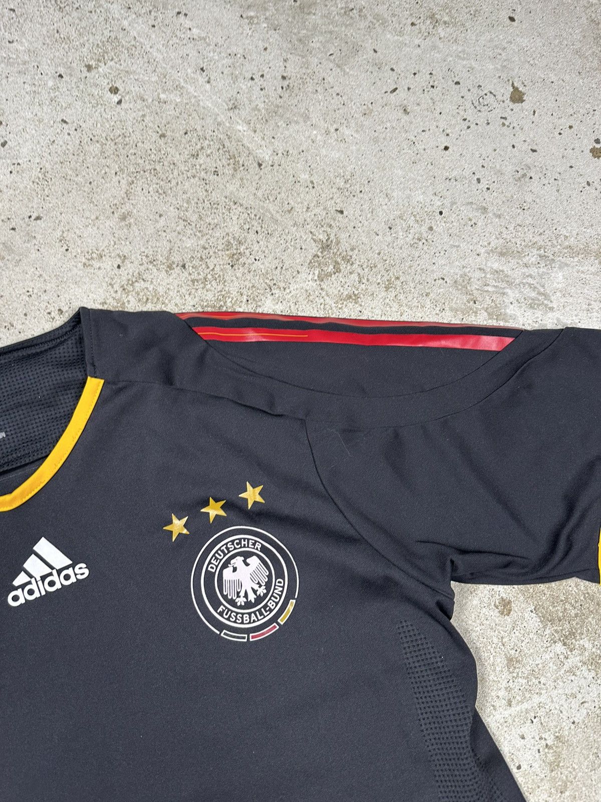 Adidas Vintage 2005 2007 Adidas x Germany Player Issue Training Top Size US M / EU 48-50 / 2 - 4 Thumbnail