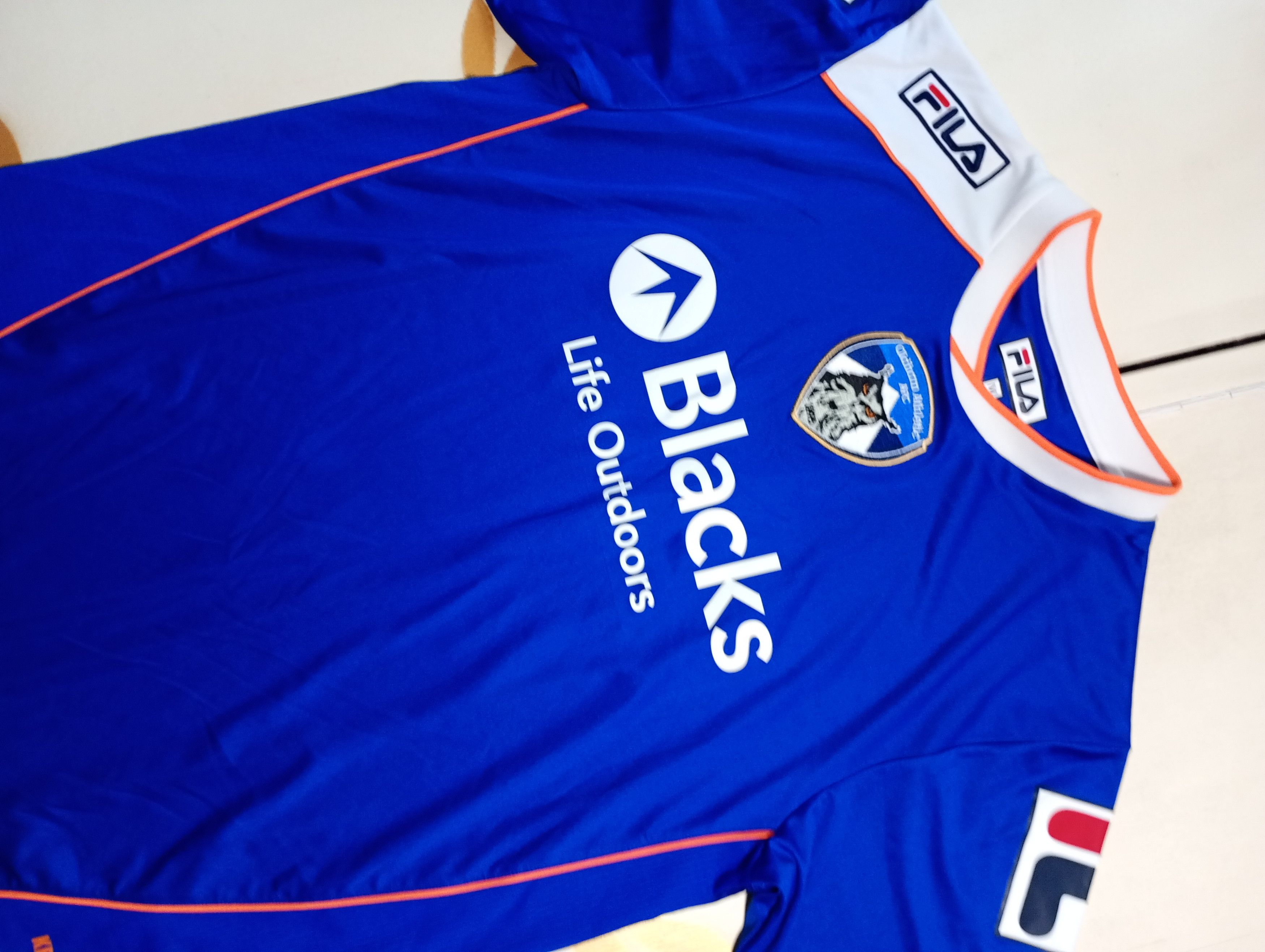 Fila Fila Oldham Athletic FC Home Jersey 2013-2014 Size US M / EU 48-50 / 2 - 5 Thumbnail