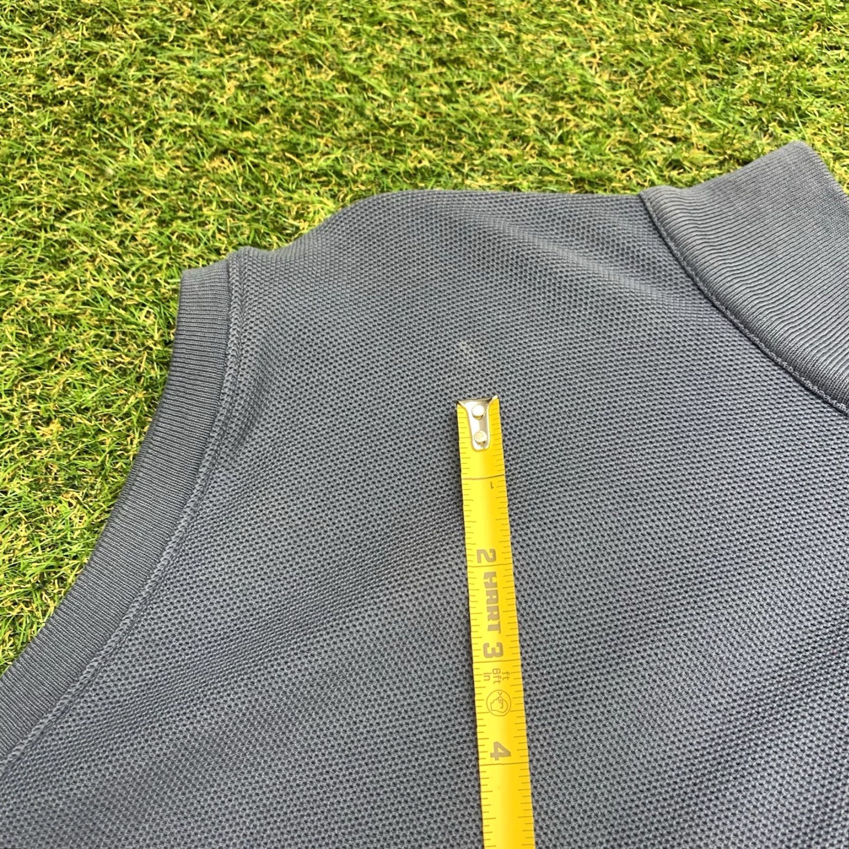 Peter Millar VEST Peter Millar 2XL Blue 1/4 Zip Golf Performance Lightweight Wicking Embroidered Logo Regular Mens Near-Measureable Comfort Size US XXL / EU 58 / 5 - 2 Thumbnail