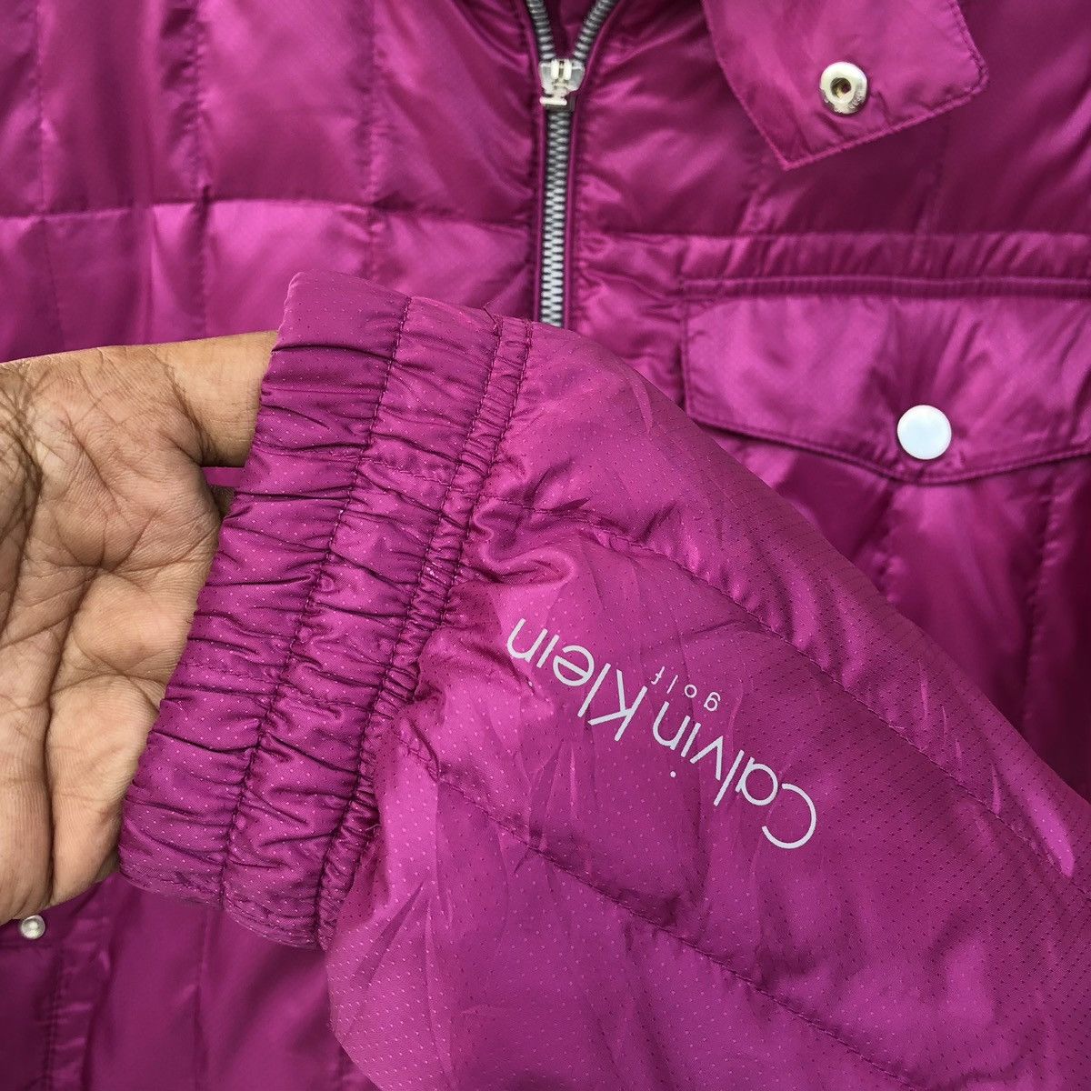 Calvin Klein Calvin Klein Golf Down Feather Light Puffer Jacket Size US M / EU 48-50 / 2 - 14 Thumbnail