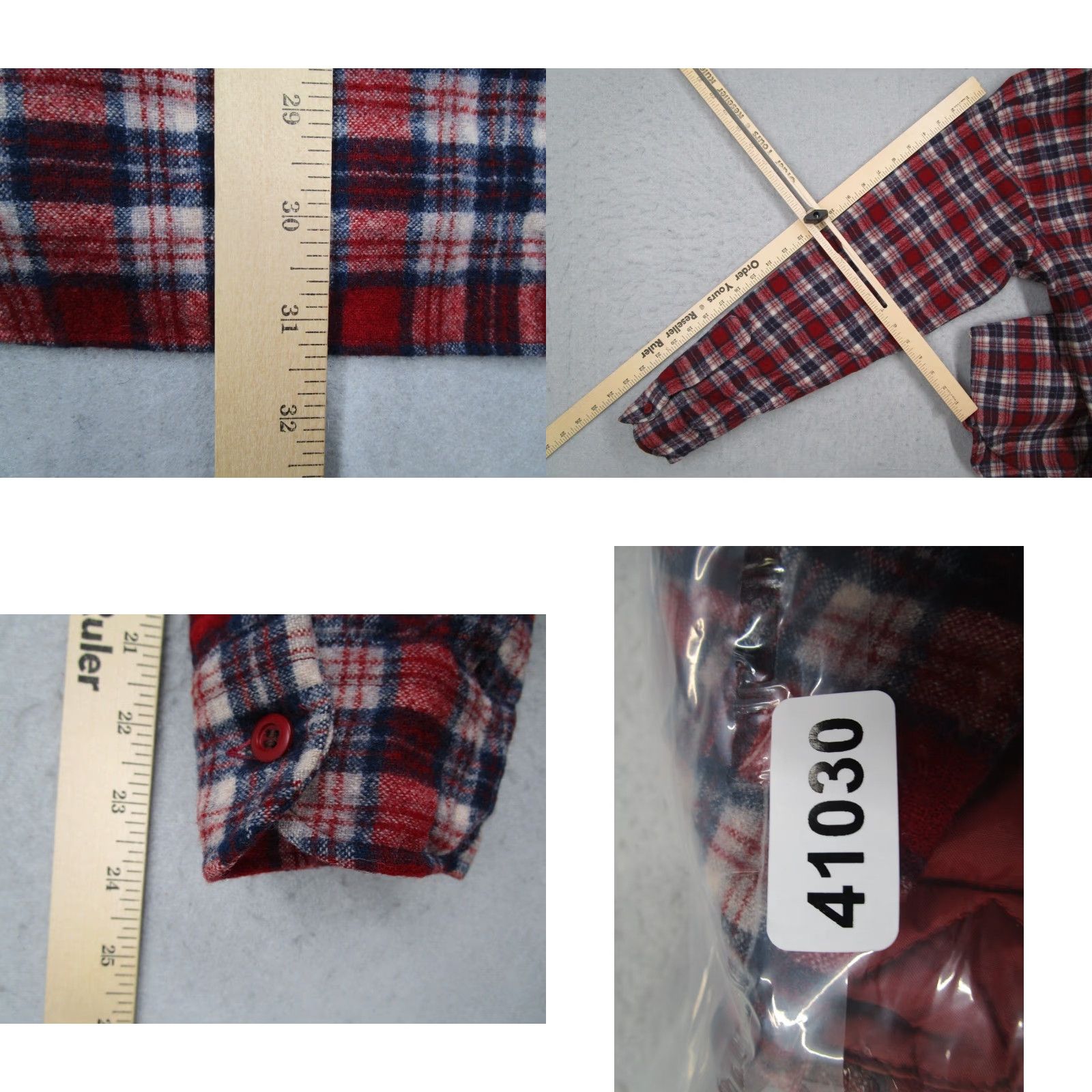 Pendleton VINTAGE Pendleton Shirt Mens Large Long Red Check Wool Button Up Casual Workwear Size US L / EU 52-54 / 3 - 8 Thumbnail
