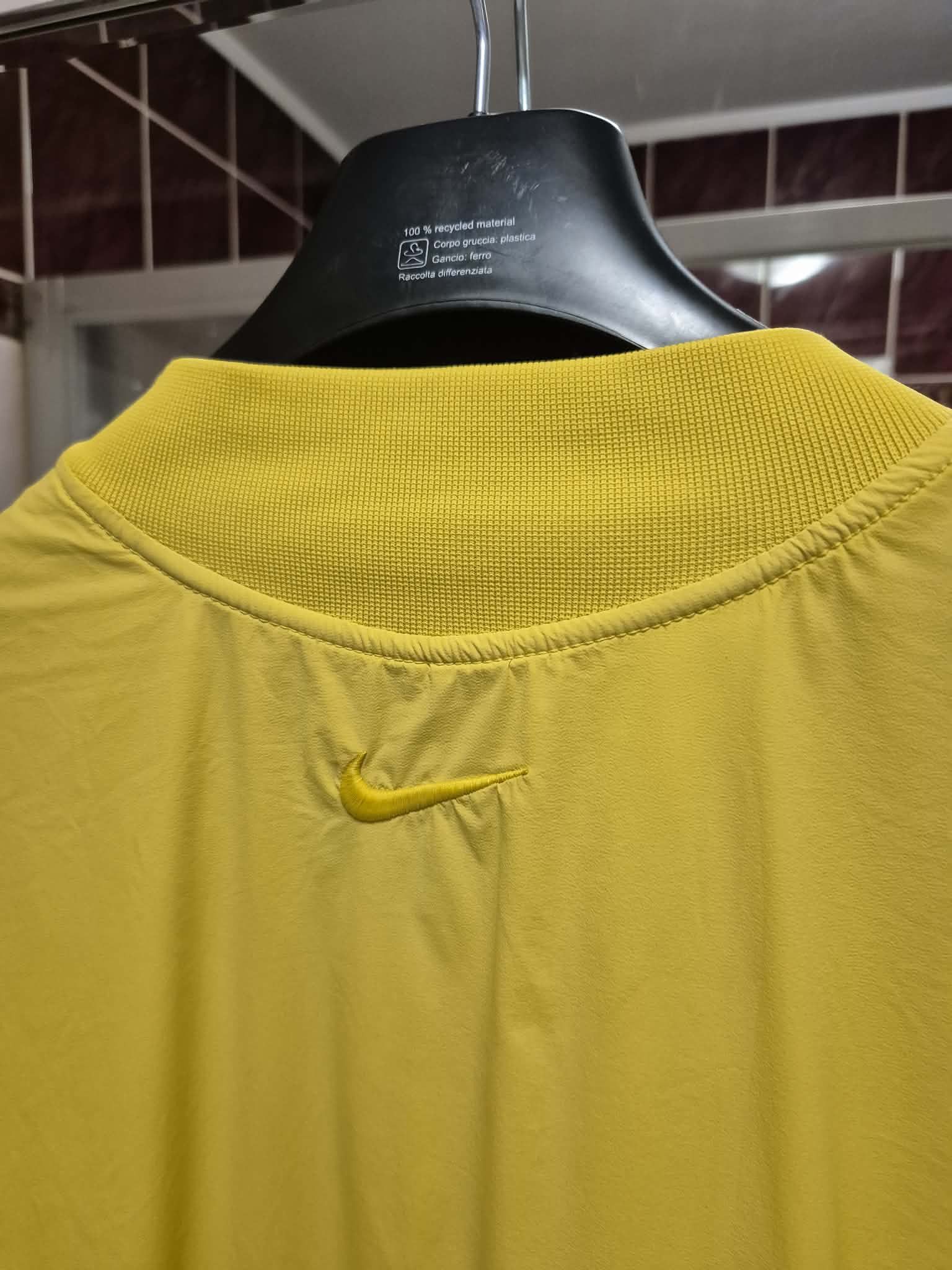Stone Island Nike x Stone Island Yellow Comfort Tech Composite Jumper Size US L / EU 52-54 / 3 - 3 Thumbnail