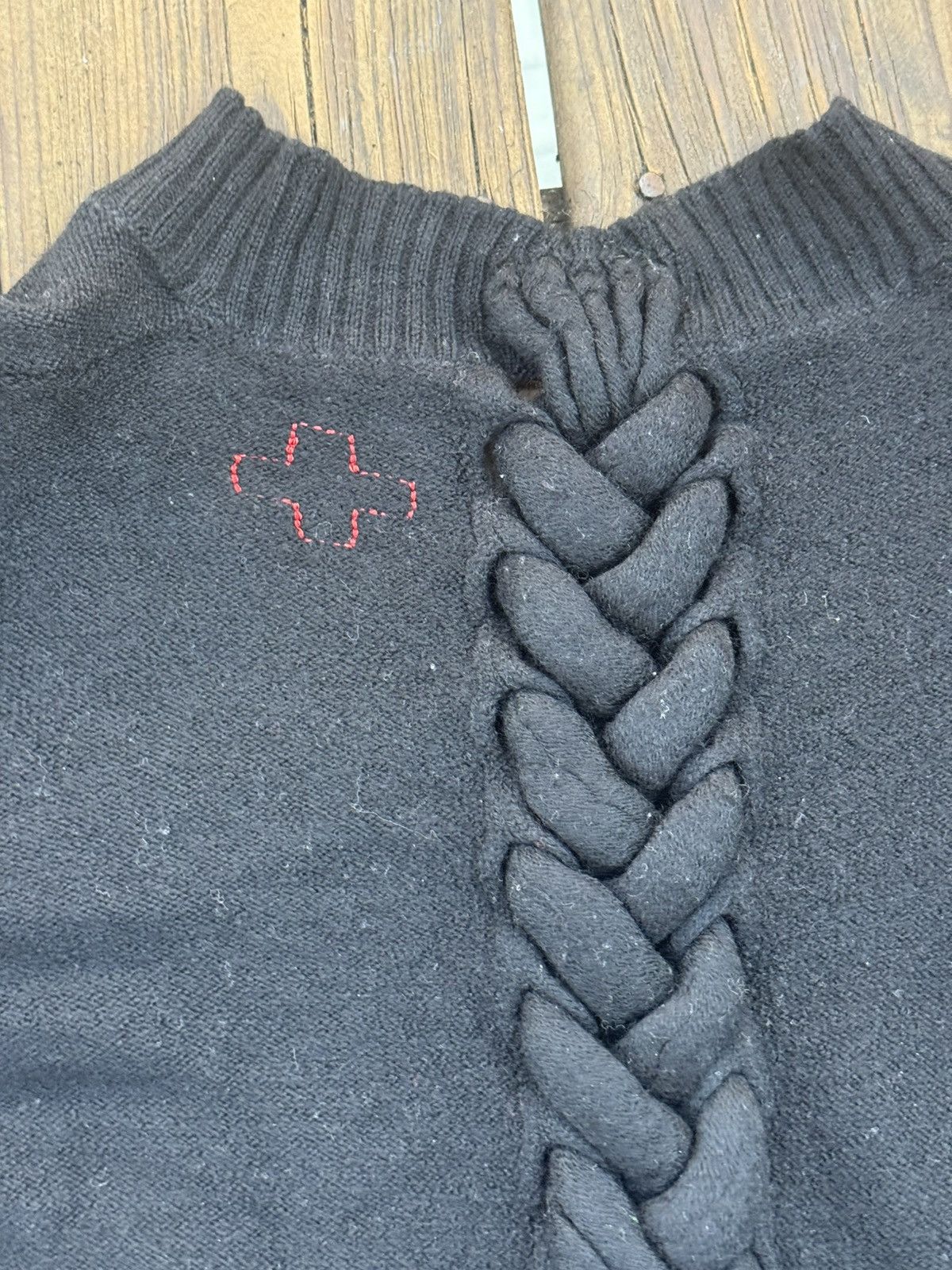 A.F. Vandevorst A.F. Vandervorst Fall 2000 sweater with back braid Size S / US 4 / IT 40 - 7 Thumbnail