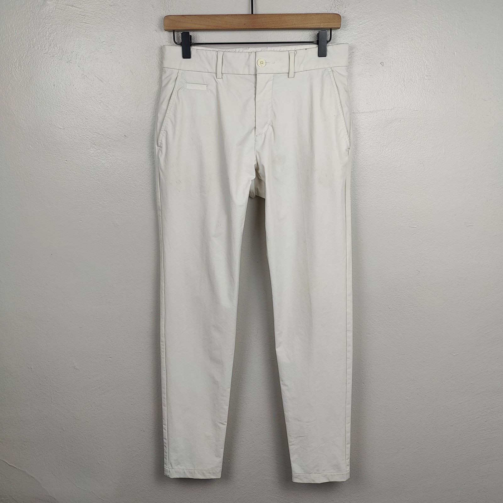 KJUS Kjus Ike Pants Mens 30x32 Tailored Tit White Stretch Golf Size US 30 / EU 46 - 1 Thumbnail