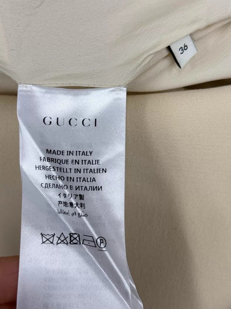 Gucci Gucci Beige pearl buckle dress Size XS / US 0-2 / IT 36-38 - 5 Thumbnail