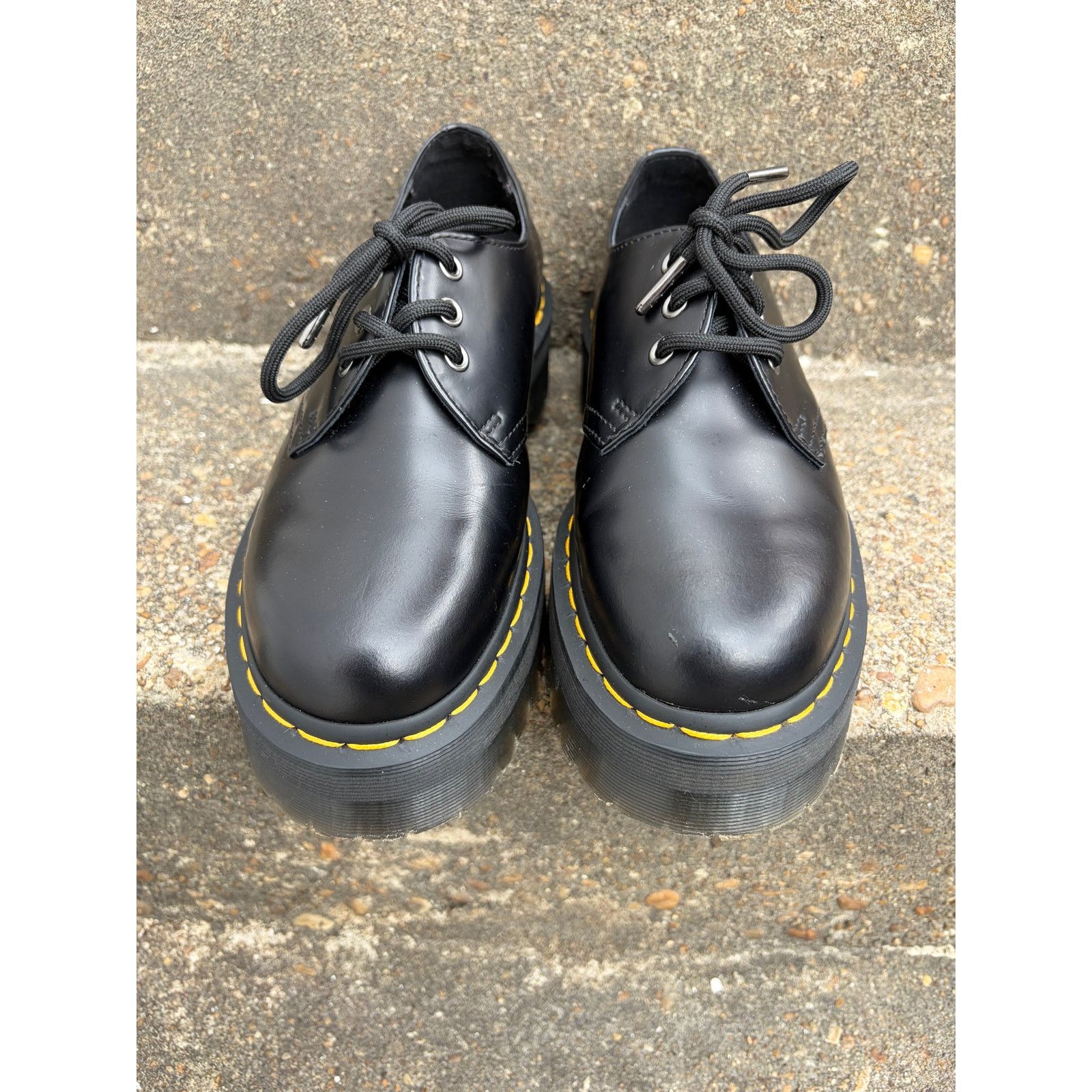Dr. Martens Doc Martens 1461 Quad Platform Oxfords Size Mens 7/Womens 8 Size US 8 / IT 38 - 3 Thumbnail
