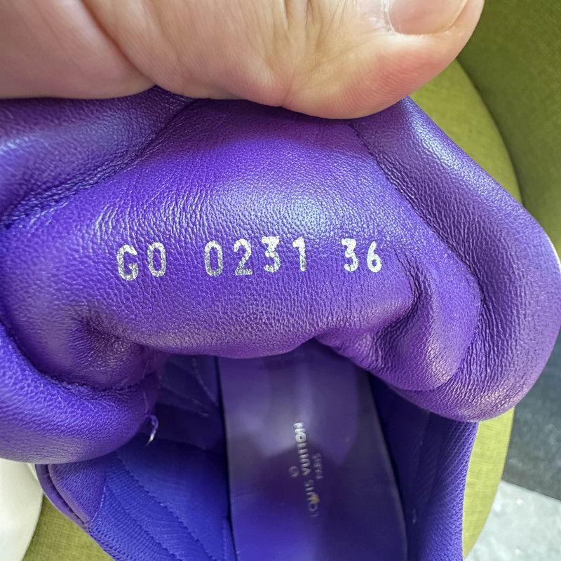 Louis Vuitton Louis Vuitton Archlight Sneakers in White and Purple - Size US 5.5 / EU 38 - 5 Thumbnail