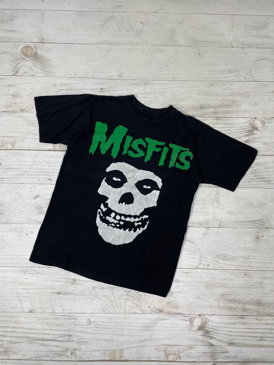 Band Tees Vintage Misfits Skull Crimson Ghost T-Shirt 90s Band Rock Size US M / EU 48-50 / 2 - 1 Thumbnail