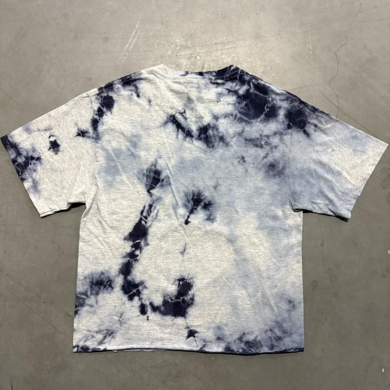 Japanese Brand × Vintage Crazy Vintage Y2K/2000s Clemson Tigers Tie Dye Cropped Graphic Tee Shirt! Size US M / EU 48-50 / 2 - 3 Thumbnail