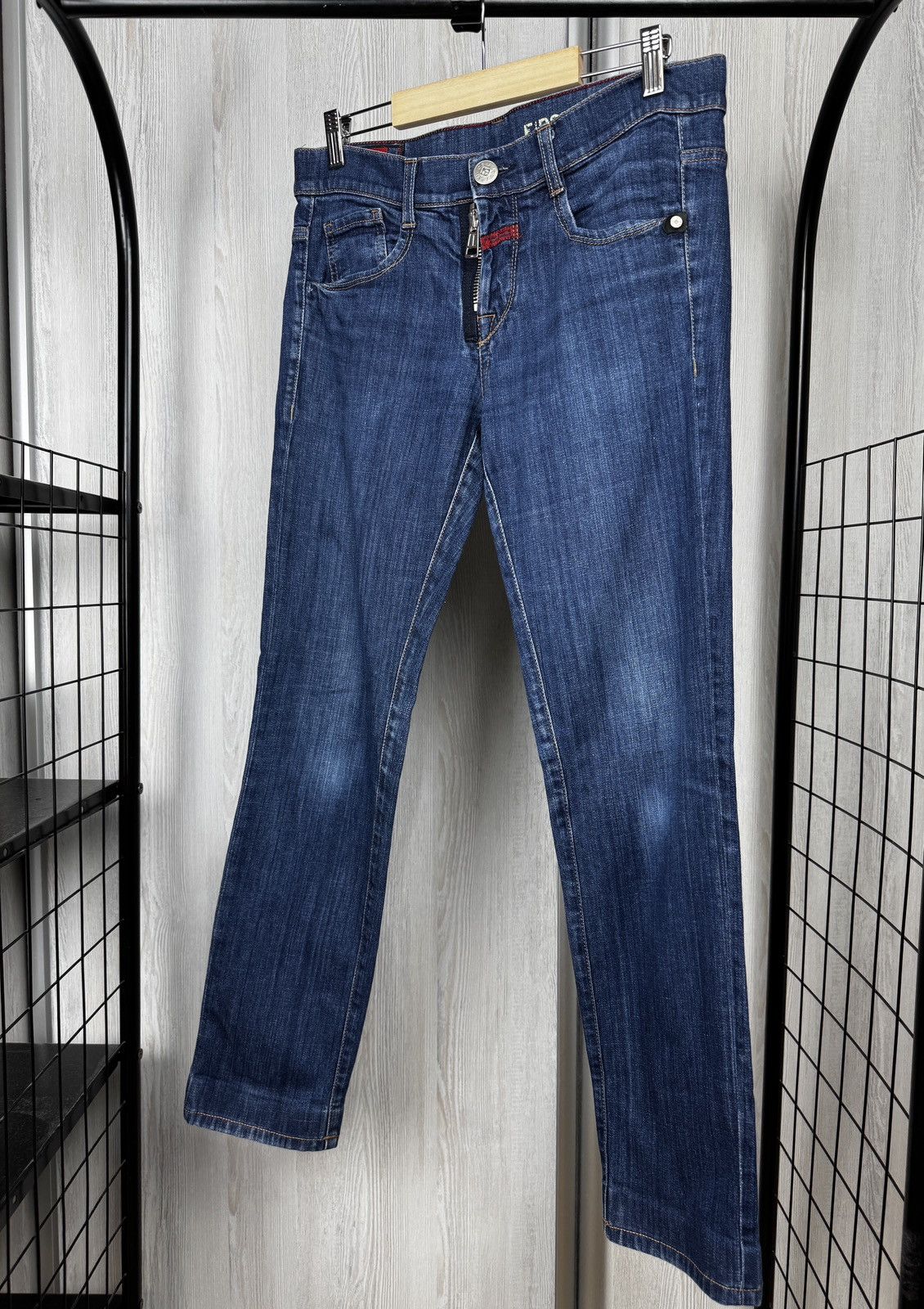 Marithe + Francois Girbaud Le jean devMarithe Francois Girbaud blue faded denim pants Size 30" / US 8 / IT 44 - 6 Thumbnail