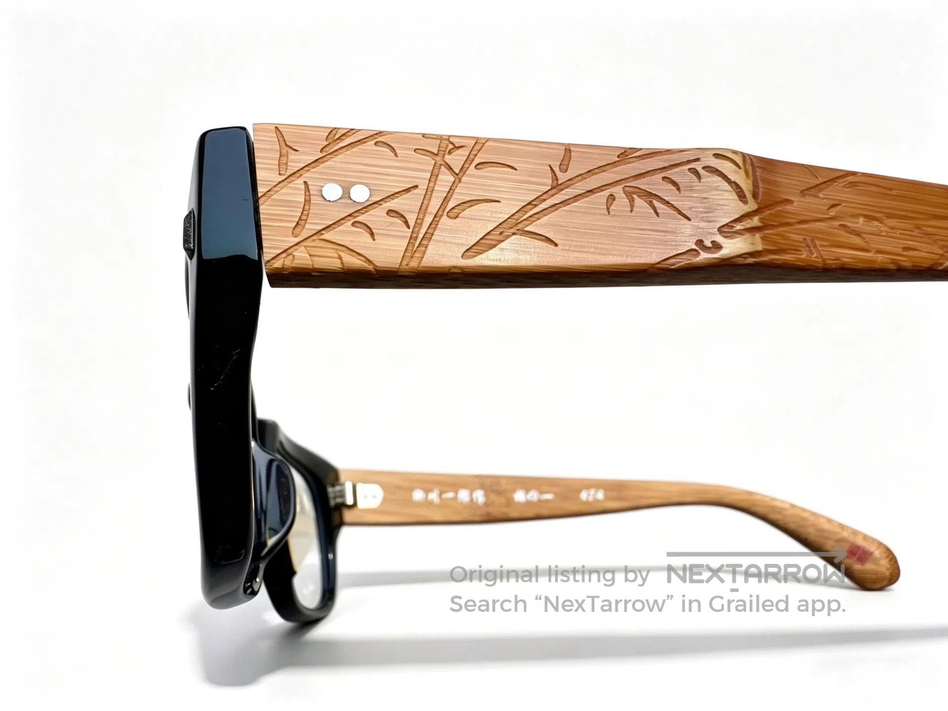Japanese Brand Ichiro Yanagawa Handmade Eyeglass Frame. Size ONE SIZE - 6 Thumbnail
