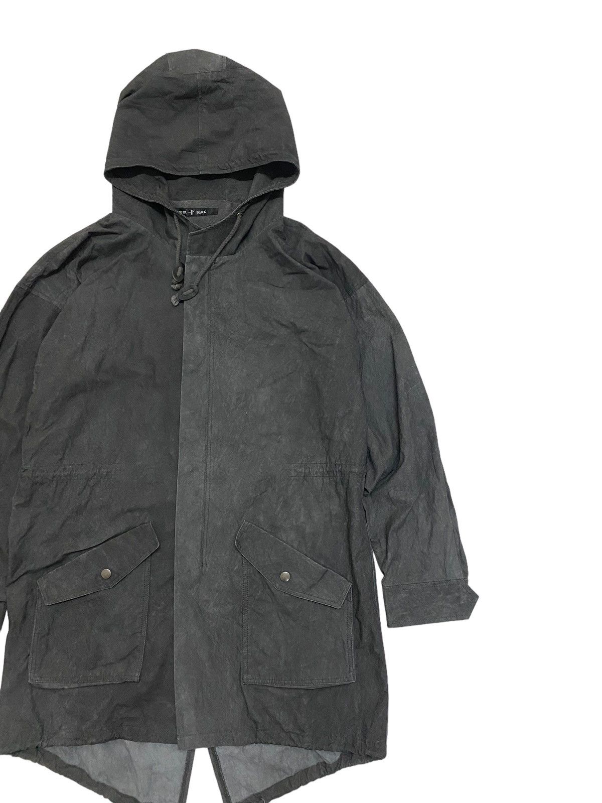 If Six Was Nine Black by No Id Discoloration Parka Jacket Size US L / EU 52-54 / 3 - 2 Thumbnail