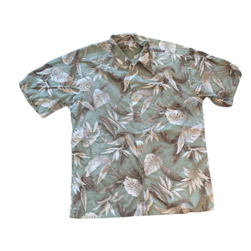 Pierre Cardin Pierre Cardin Tropical Hawaiian Short Sleeve Button Up MED Size US M / EU 48-50 / 2 - 1 Thumbnail