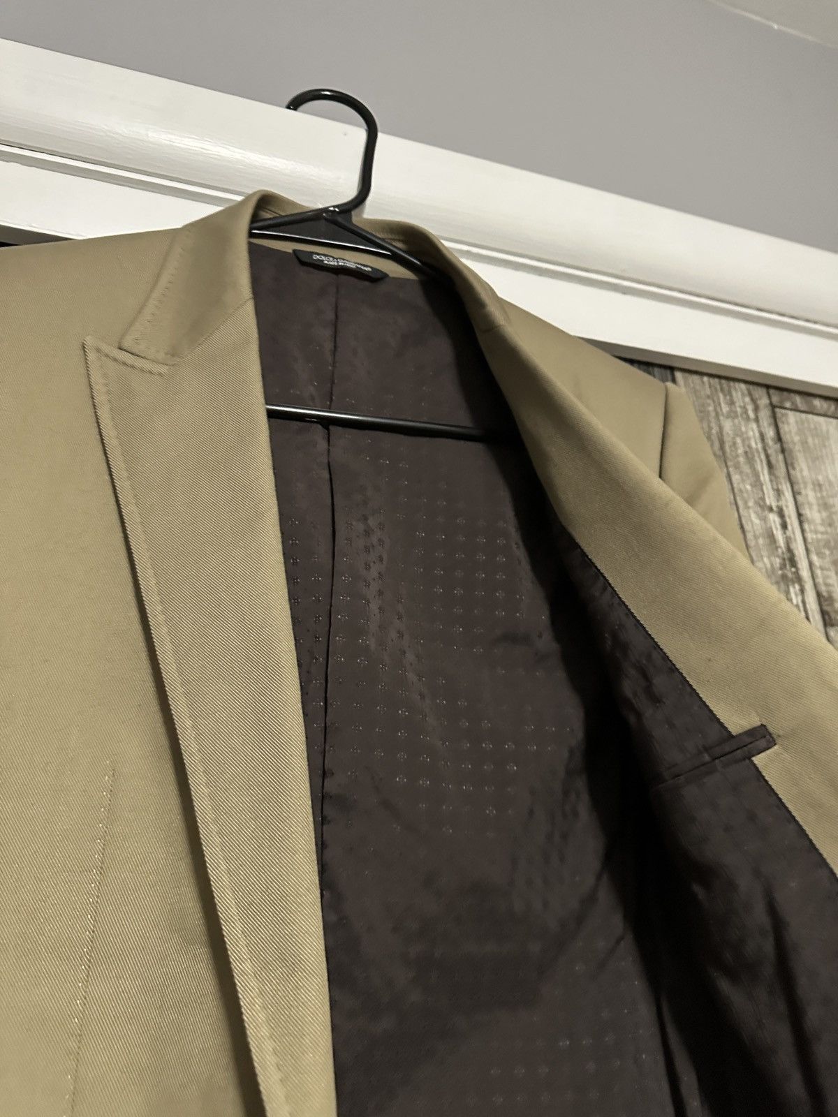 Dolce & Gabbana Gabardine Blazer Jacket Size 44R - 8 Thumbnail