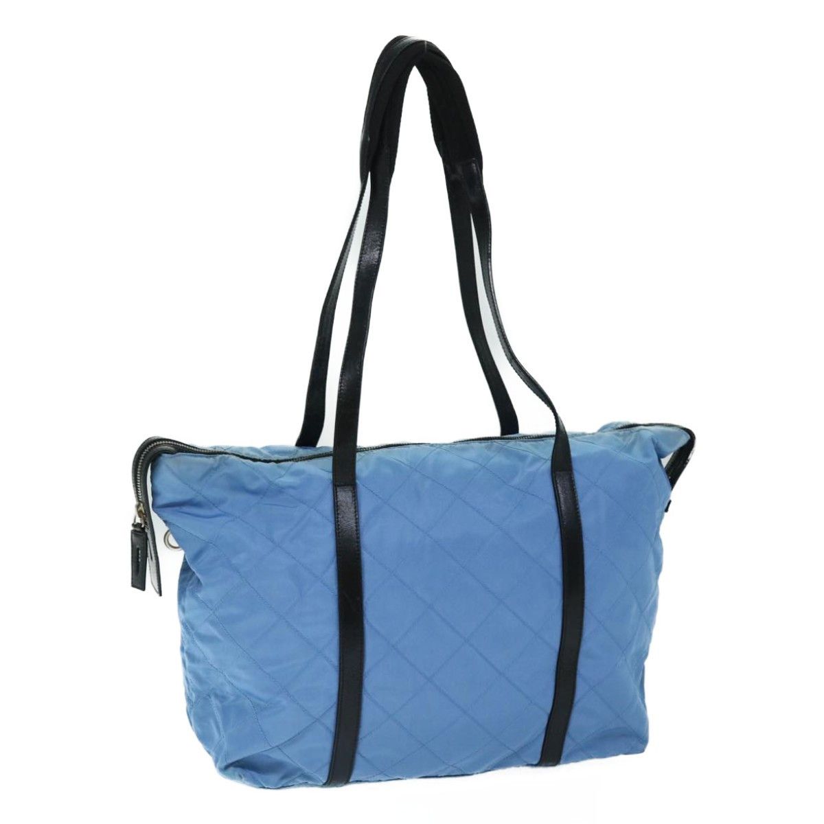 Prada Prada Vintage Zip Tote Tessuto Size ONE SIZE - 1 Thumbnail
