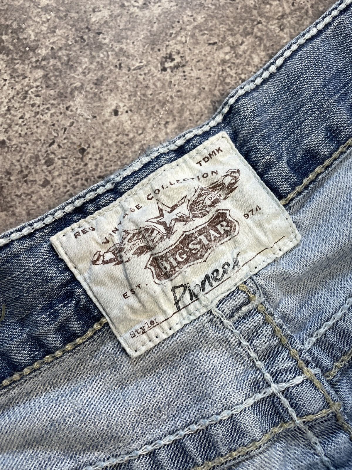 True Religion Vintage Y2K Big Star Like True Religion Y2K Distressed Jeans Size US 36 / EU 52 - 19 Thumbnail