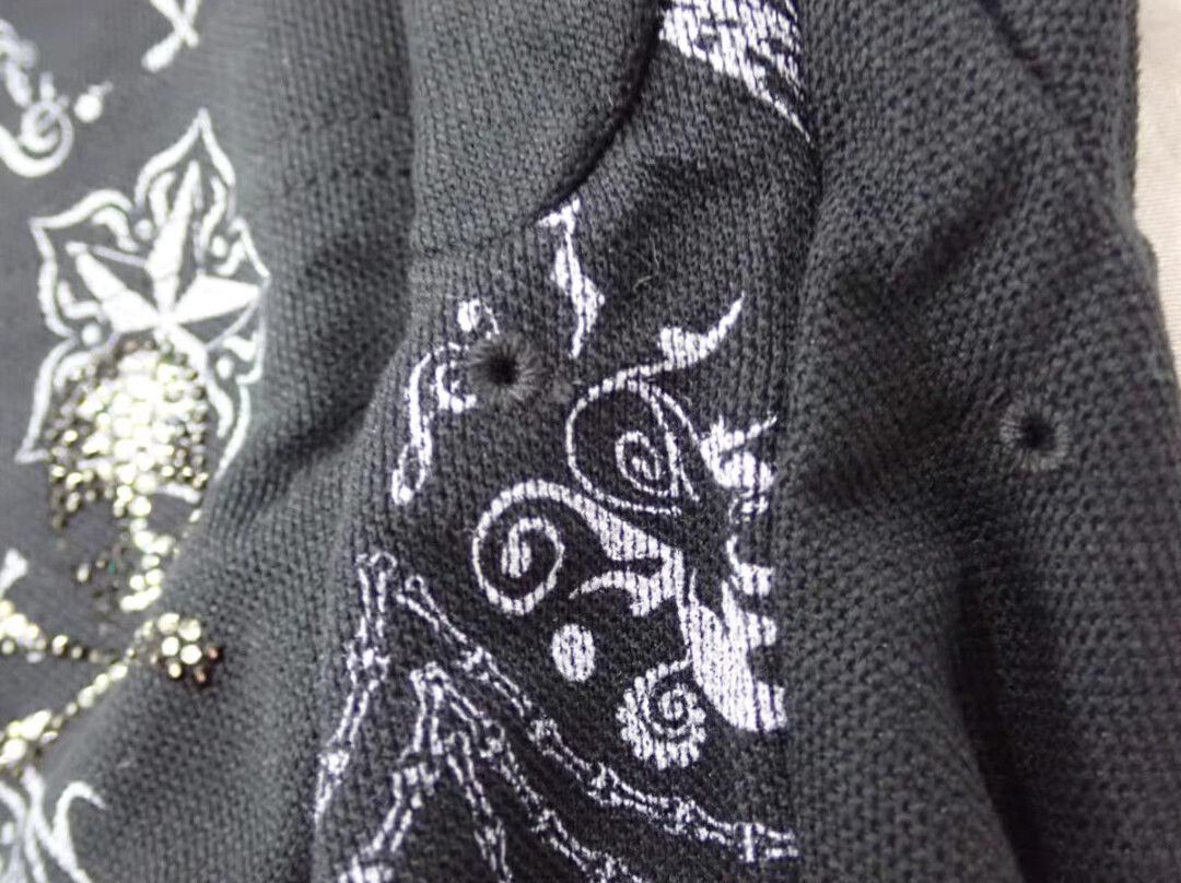 Roen roen Mainline Crystal Print Polo Shirt K11 Size US M / EU 48-50 / 2 - 4 Thumbnail