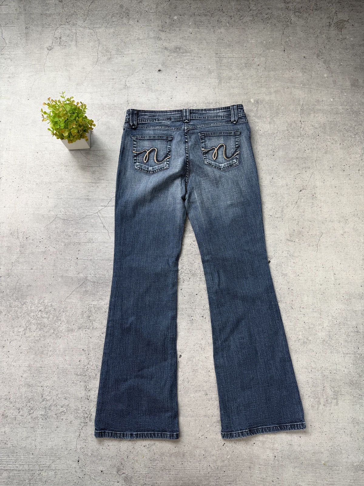 Vintage ARCHIVE Baggy Y2K Jeans / Underground Number Nine Style 90s Size US 32 / EU 48 - 1 Thumbnail
