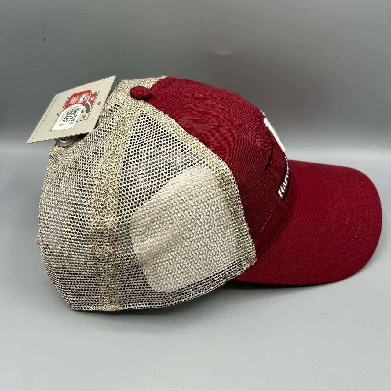 The Game Vintage Harvard University Trucker Hat Men NCAA Snap Back Size ONE SIZE - 2 Thumbnail