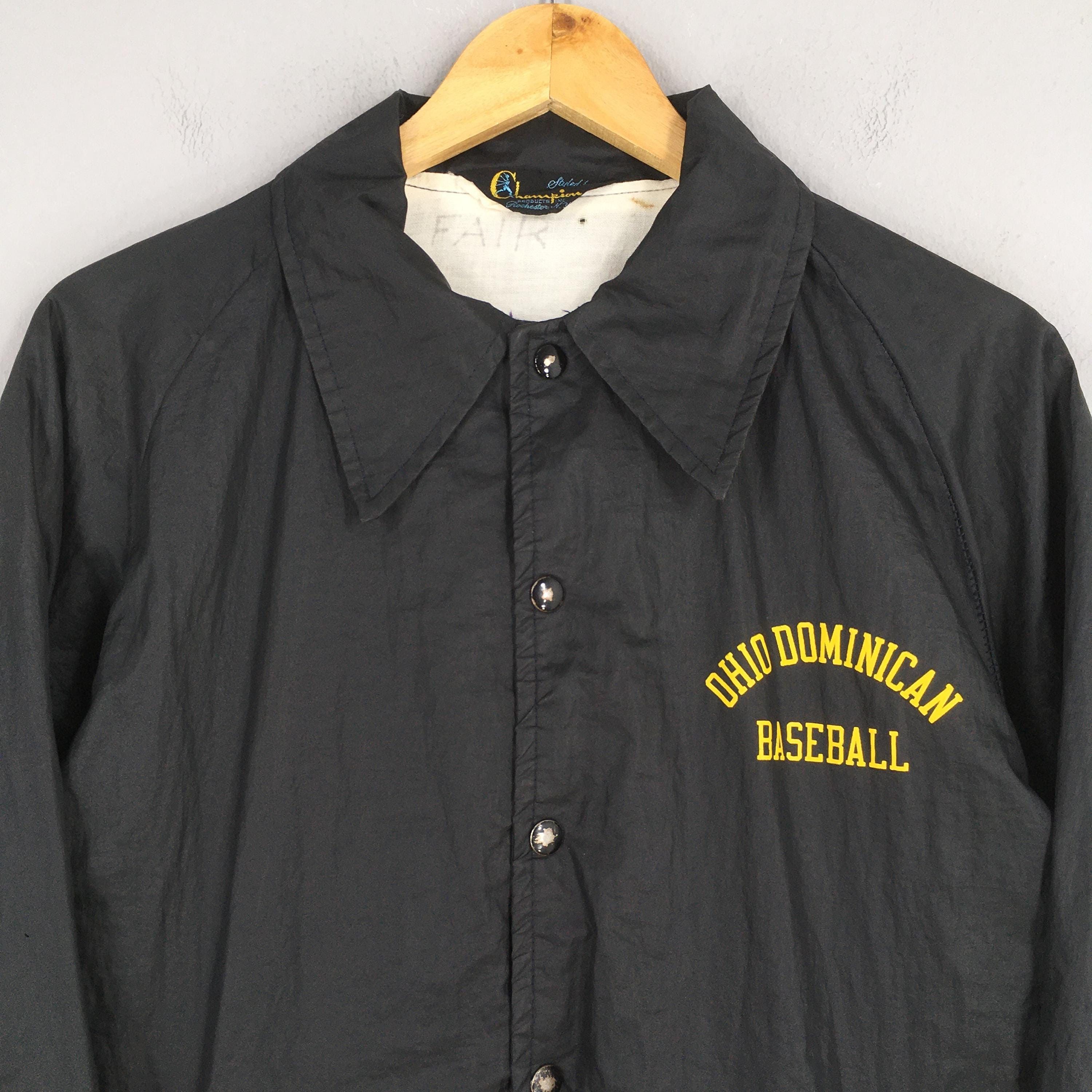 NCAA 1950s Champion Ohio Dominican Baseball Windbreaker Jacket XL Size US XL / EU 56 / 4 - 2 Thumbnail