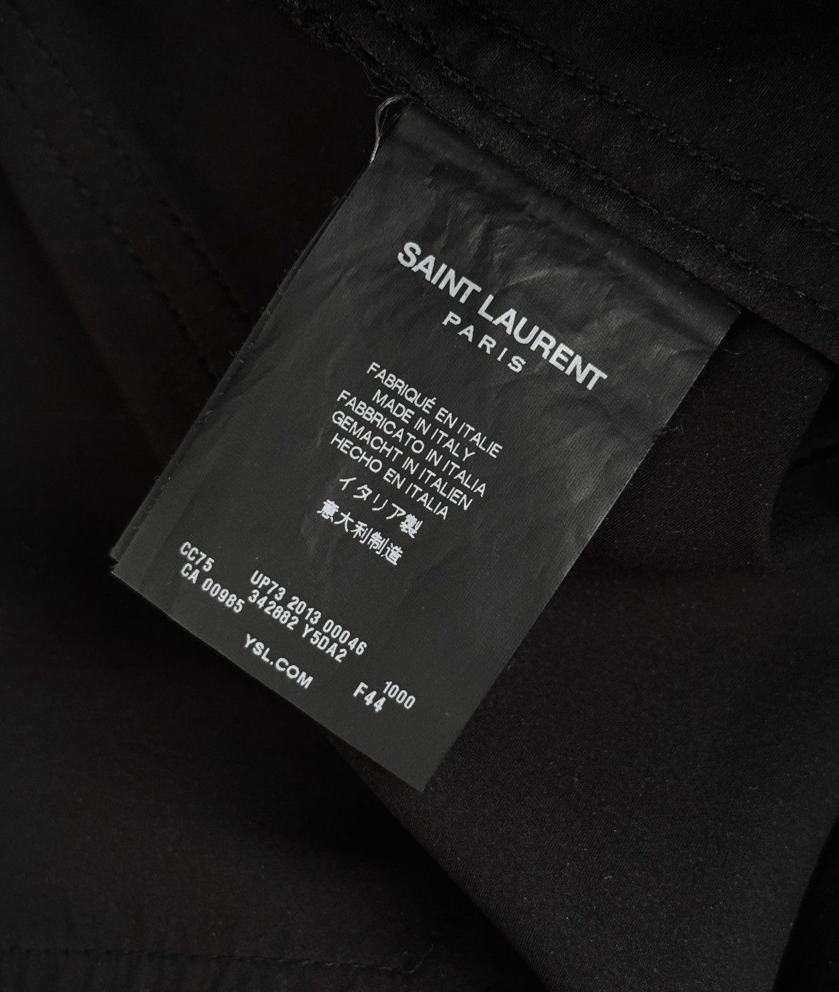 Saint Laurent Paris Saint Laurent Multi-Zip Quilted Biker Pants AW13 Size US 32 / EU 48 - 6 Thumbnail
