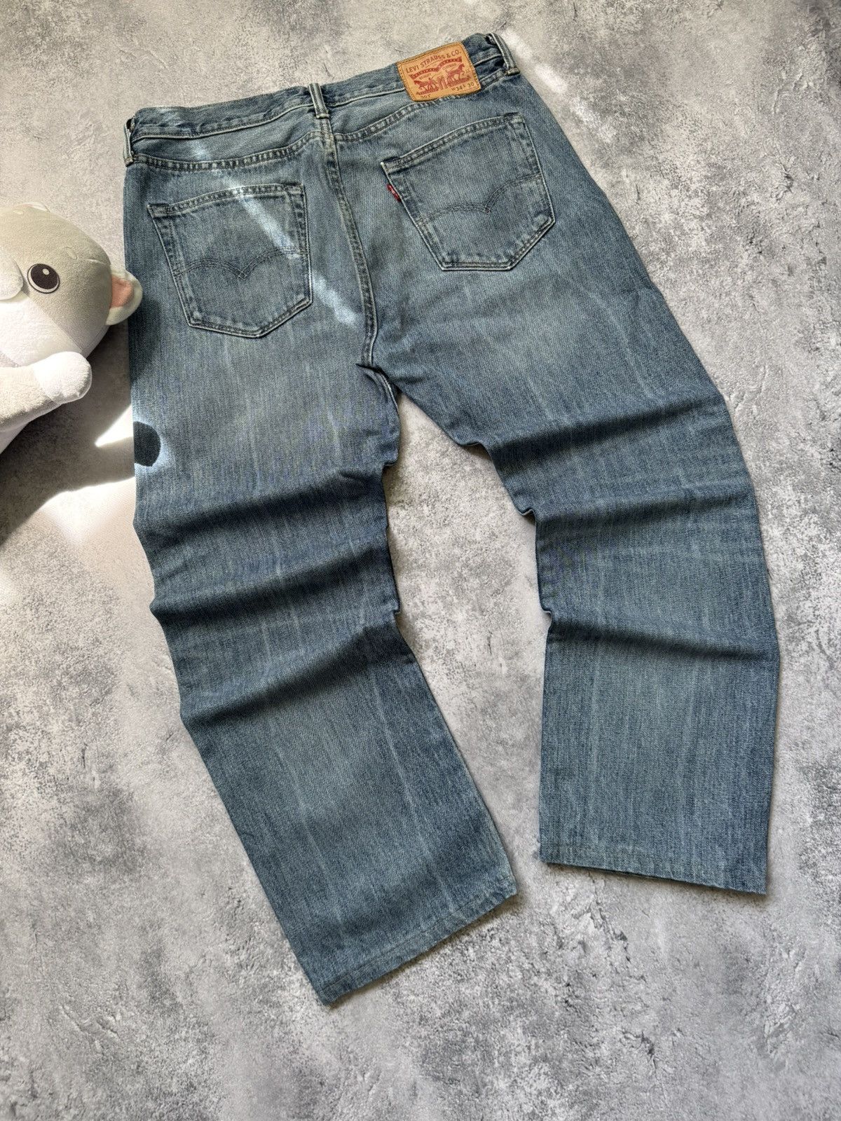 Levi's × Vintage Vintage Levi’s 501 Faded Blue Jeans 34x30 Size US 34 / EU 50 - 2 Thumbnail