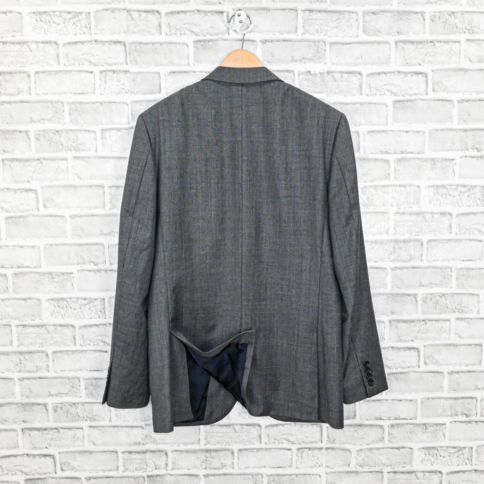 J.Crew J.Crew Ludlow Suit Jacket Grey Double vent tollegno 1900 Size 38R - 4 Thumbnail