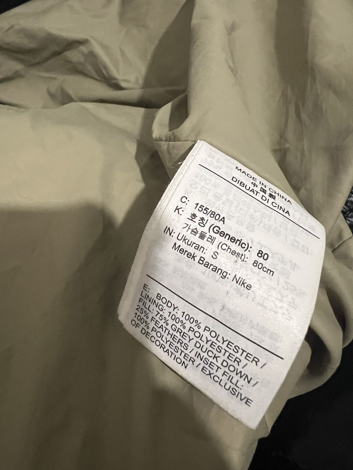 Nike Nike Long Down Puffer Coat (S) Size S / US 4 / IT 40 - 4 Thumbnail