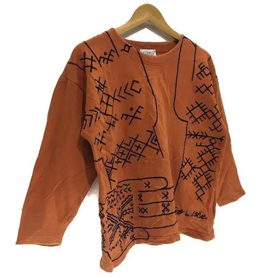 Other Vtg DI LORENZO Made in Italy Pop Art Sweatshirt Pullover Size S / US 4 / IT 40 - 5 Thumbnail