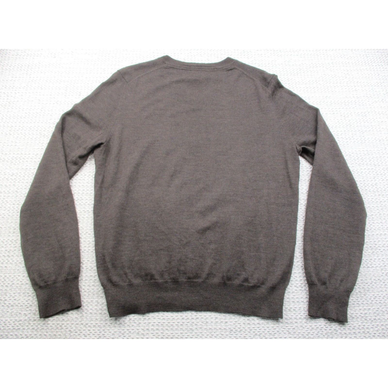 Bloomingdale's The Men's Store Bloomingdale's Sweater Mens Small Merino Wool V Neck Pullover Shirt? Size US S / EU 44-46 / 1 - 4 Thumbnail