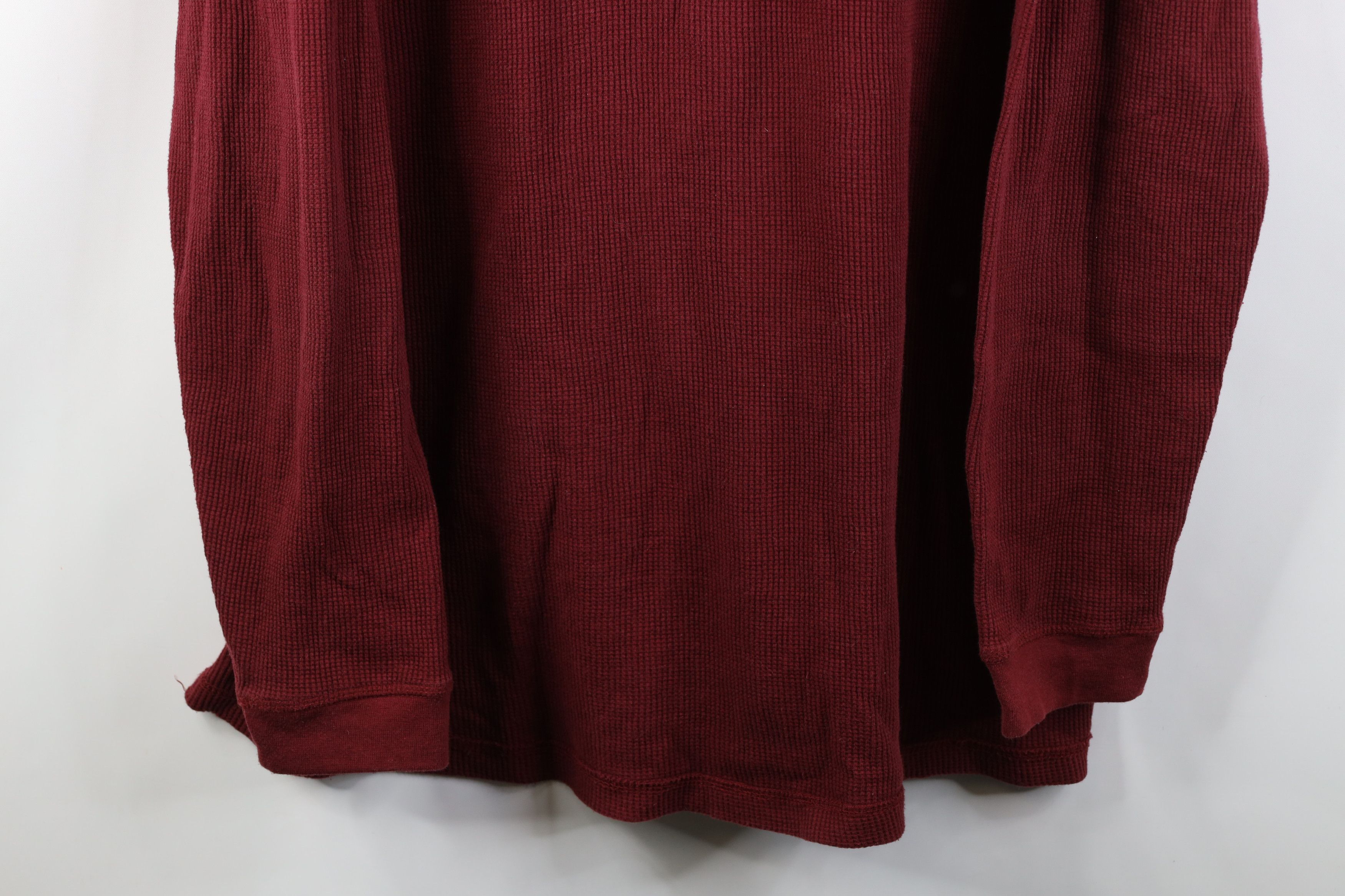 Vintage Vintage 90s Streetwear Knit Long Sleeve Henley T-Shirt Size US XXL / EU 58 / 5 - 3 Thumbnail