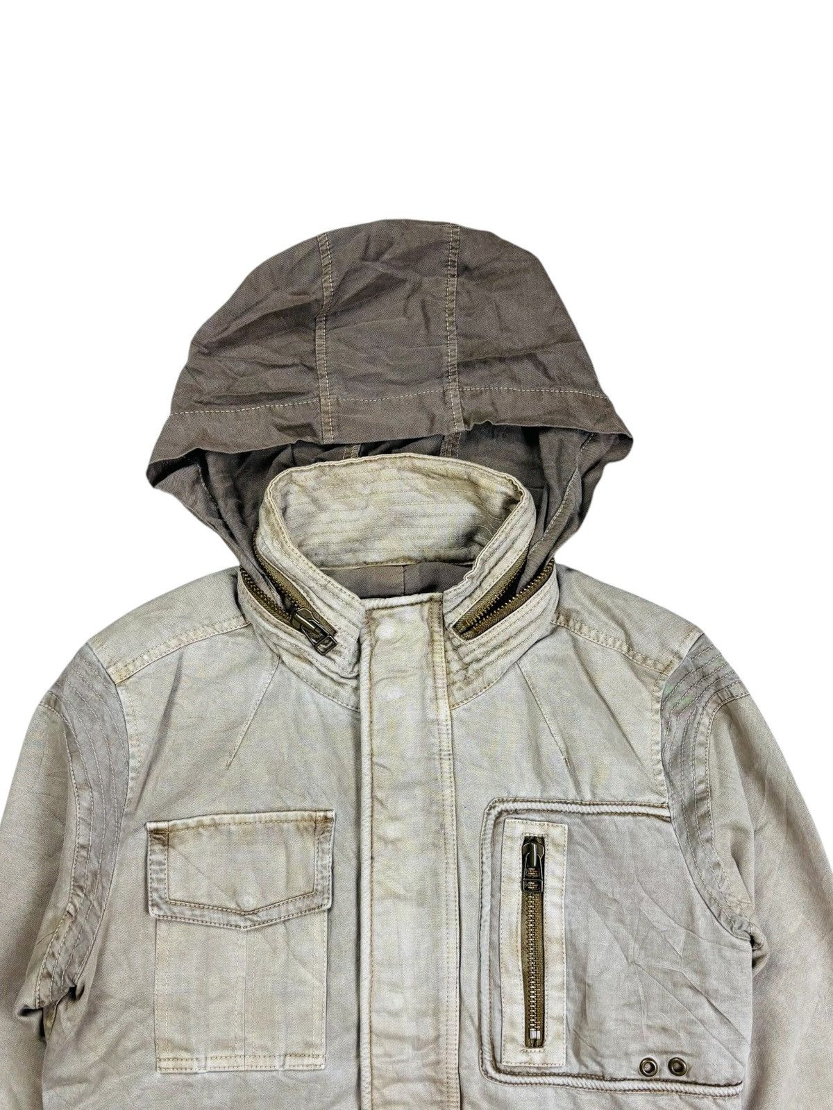 GOA Archive Plag Plag - Apocalypse Style Mud Wash Bono Jacket Size US M / EU 48-50 / 2 - 7 Thumbnail