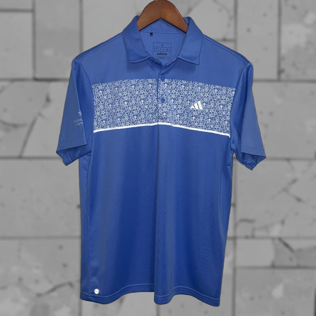 Adidas Adidas Polo Shirt Blue Mens Size S Regular Fit Size US S / EU 44-46 / 1 - 1 Thumbnail