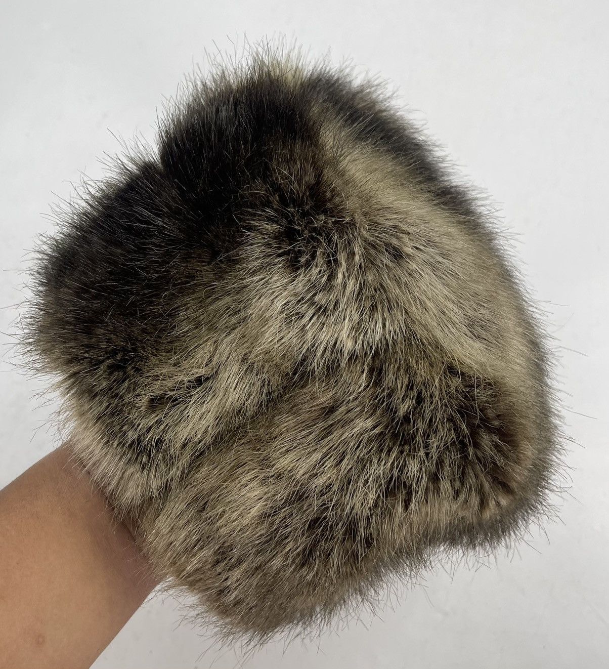 Japanese Brand rare design ozoc fur hat tc32 Size ONE SIZE - 7 Thumbnail