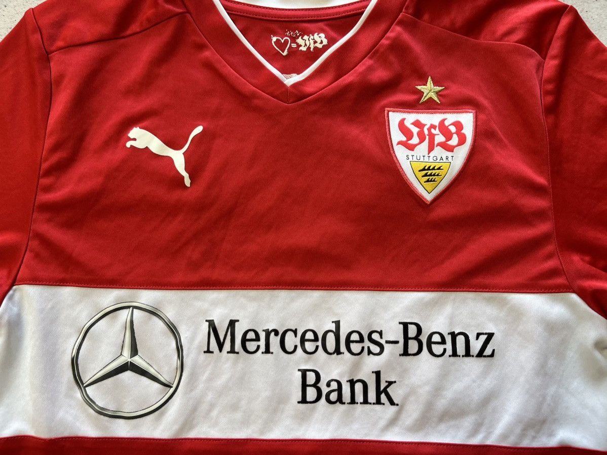 Puma Puma Stuttgart Away 2012/2014 Soccer Jersey 20 Gentner Sz S Size US S / EU 44-46 / 1 - 3 Thumbnail