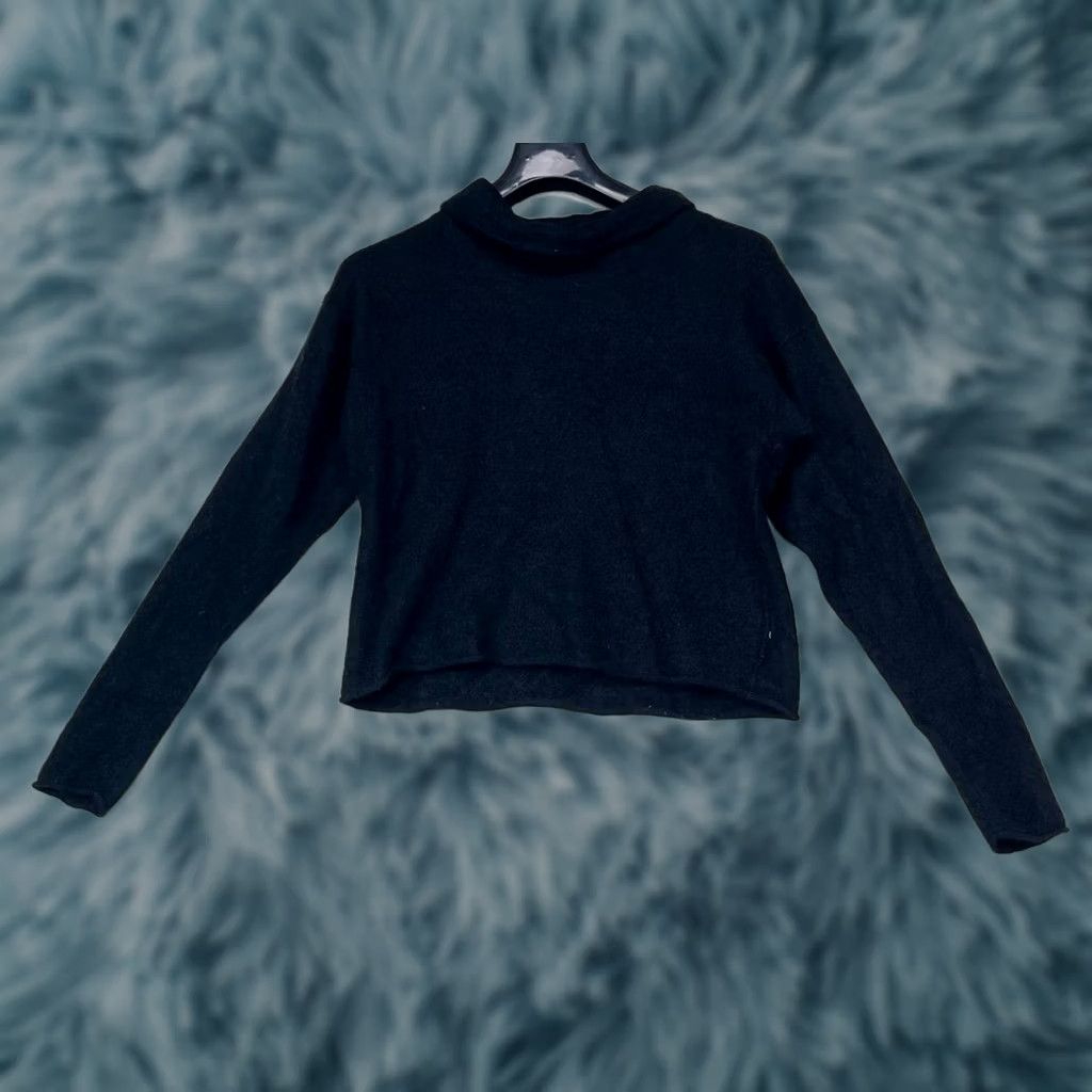 Free People Free People Black Cashmere Sweater Womens Size Large Size L / US 10 / IT 46 - 1 Thumbnail