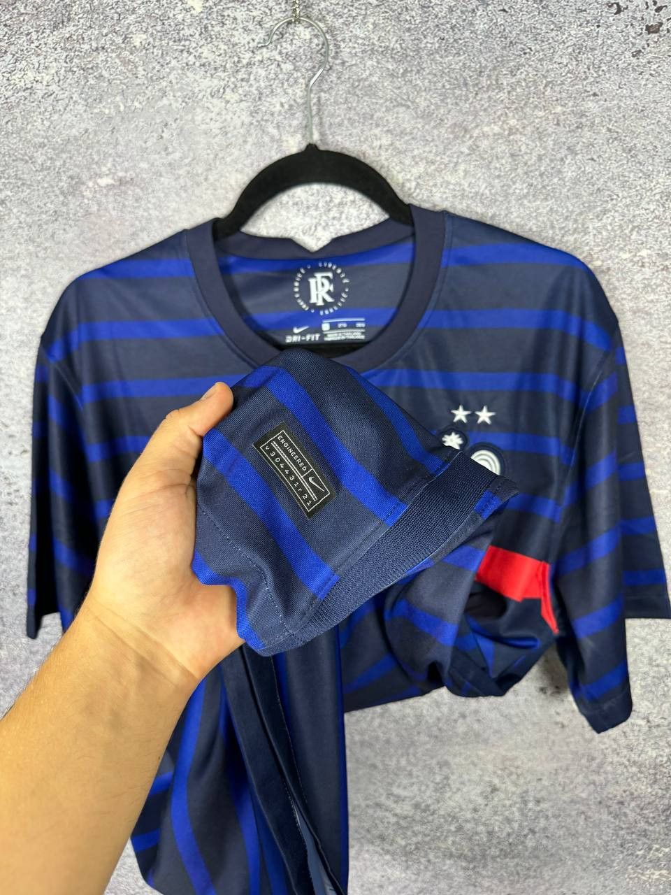 Other France 2020/21 Home Football Soccer Jersey 2XL Size US XXL / EU 58 / 5 - 8 Thumbnail