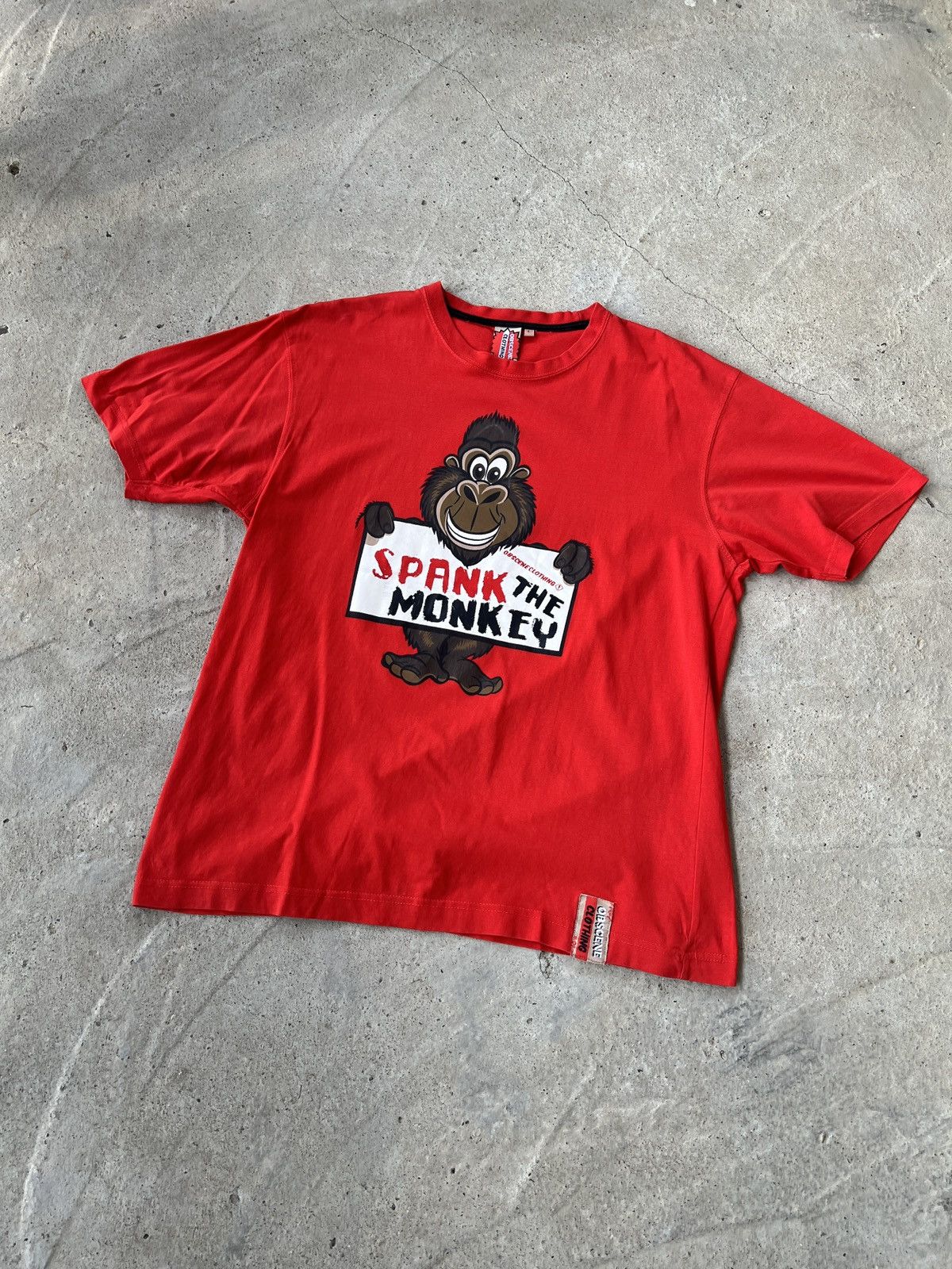 Other Obscene Clothing Spank The Monkey Tee Size US L / EU 52-54 / 3 - 1 Thumbnail