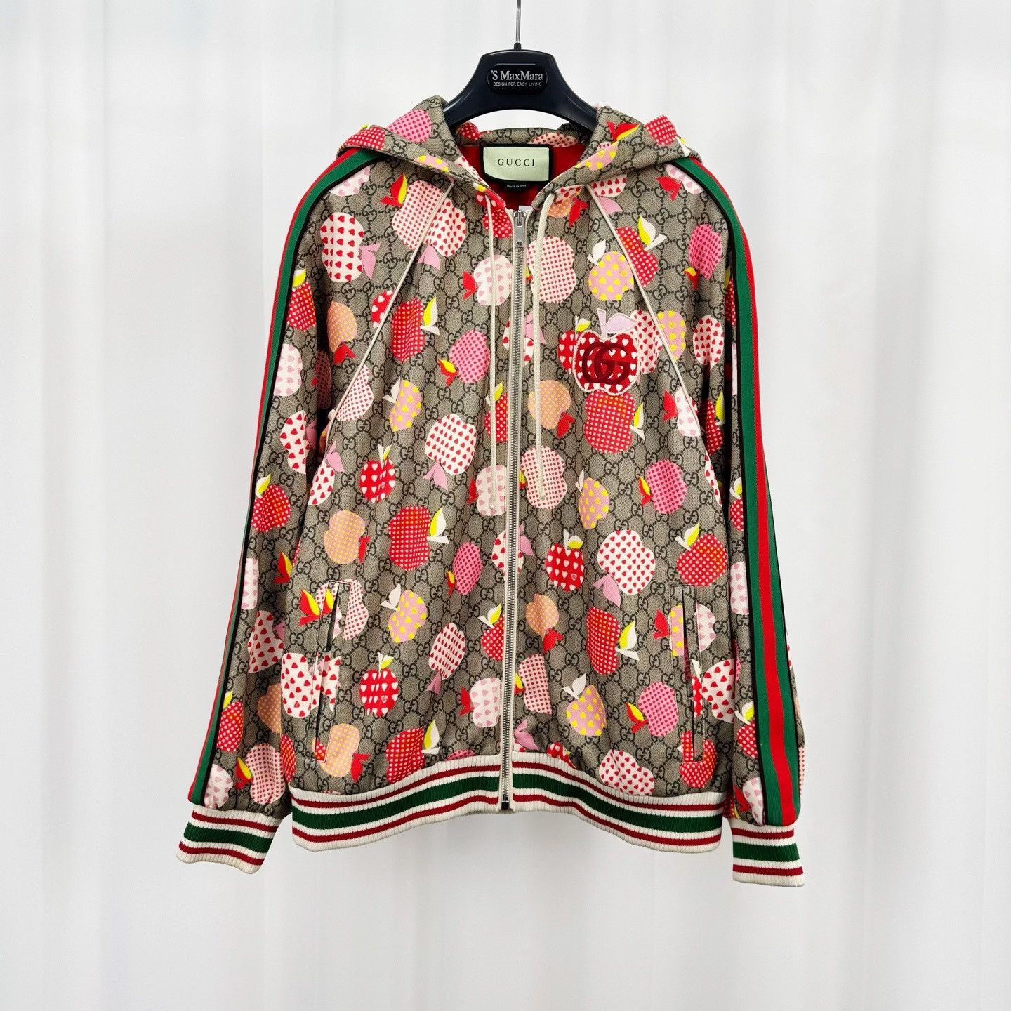 Gucci Gucci Double G Apple Monogram Zip Jacket Size M / US 6-8 / IT 42-44 - 1 Thumbnail