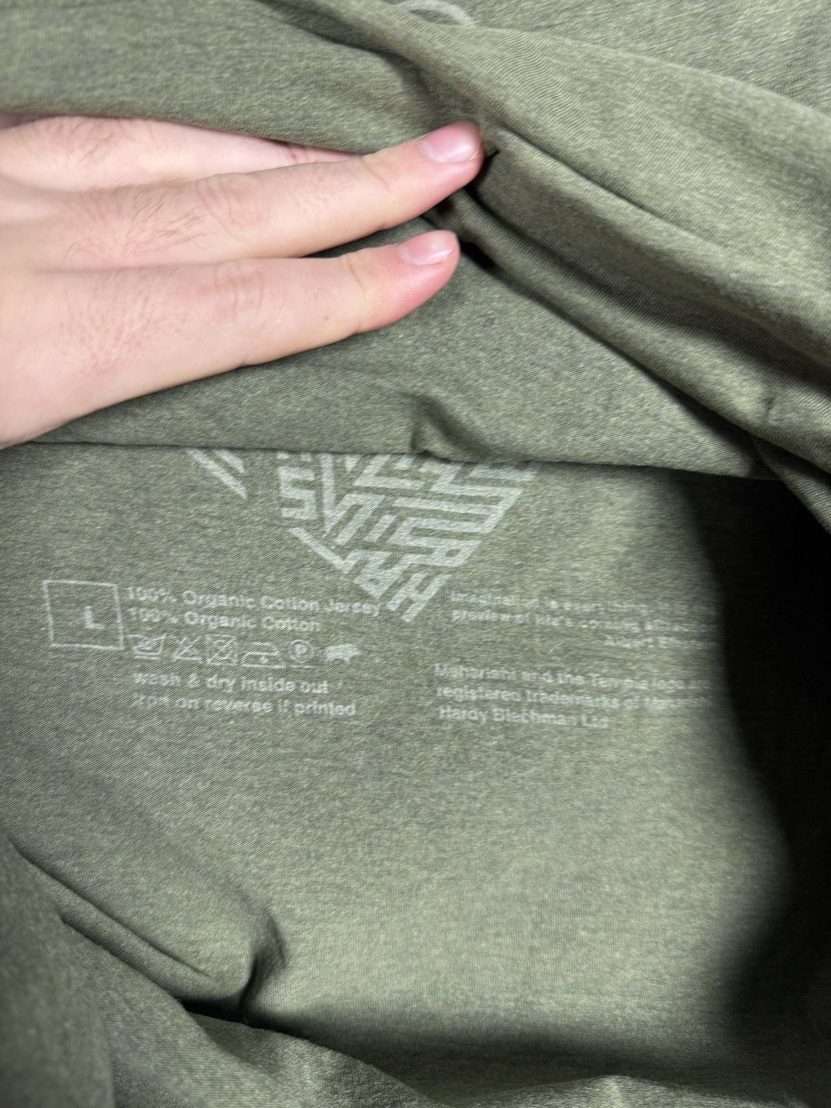 Maharishi Men’s Maharishi Japanese T-Shirt Big Logo Streetwear Size L Size US L / EU 52-54 / 3 - 6 Thumbnail
