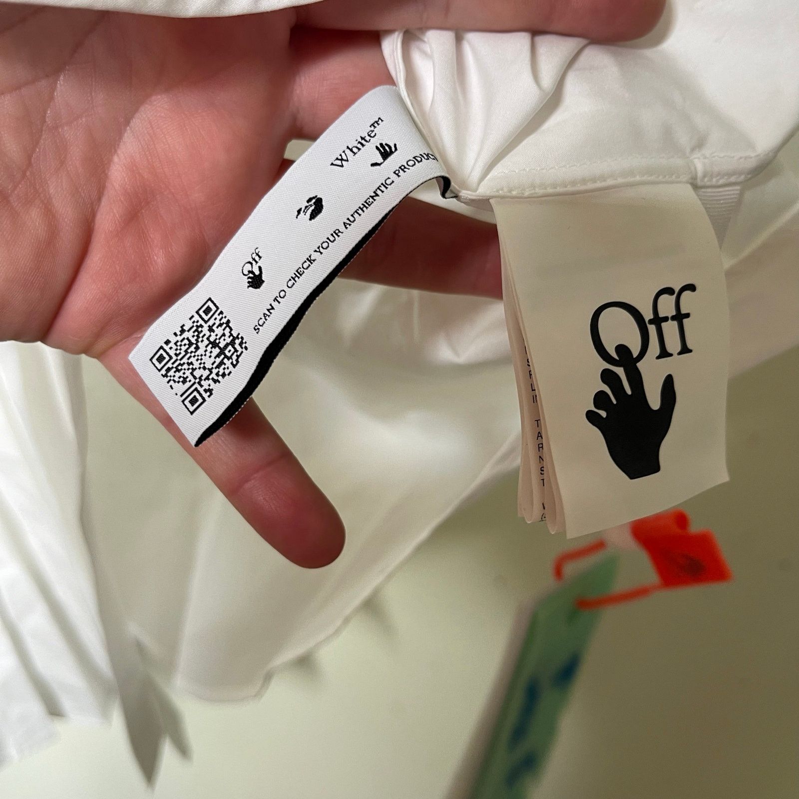 Off-White NWT OFF WHITE Popeline Pleated Shirt Dress crisp cotton Size XS / US 0-2 / IT 36-38 - 12 Thumbnail