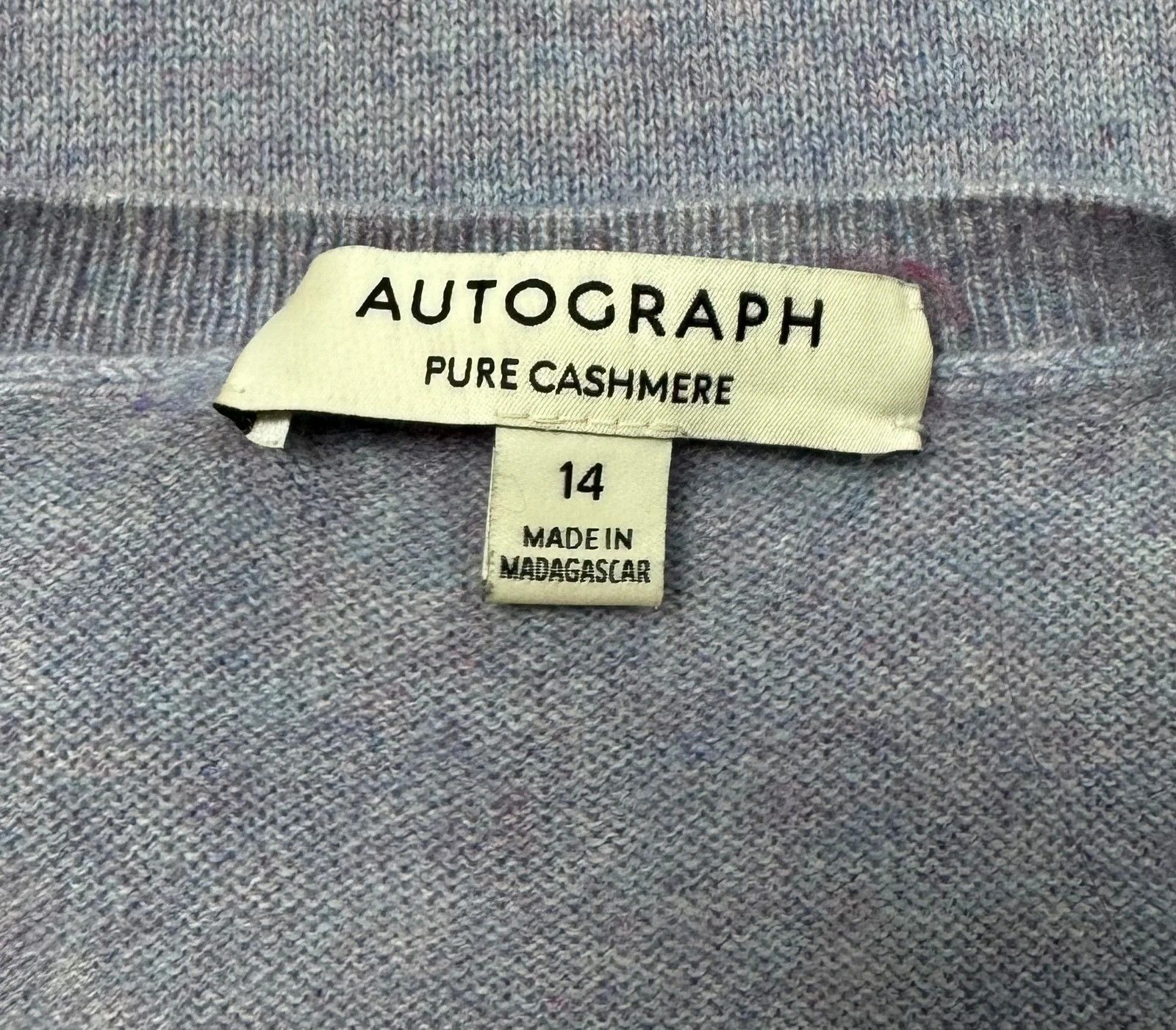 Other Autograph Pure Cashmere Womens Pullover size 14 Size L / US 10 / IT 46 - 9 Thumbnail