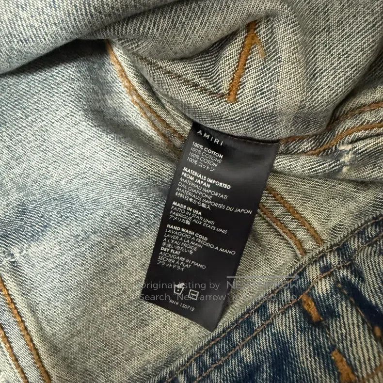Amiri Amiri Size XL Smoked Jacket Size US XL / EU 56 / 4 - 4 Thumbnail