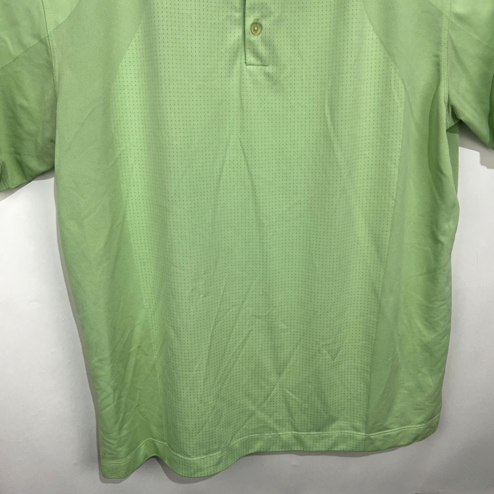 Nike Nike Golf Polo Shirt Short Sleeve Green XL Men Regular Dri-Fit Moisture Wicking Breathable Size US XL / EU 56 / 4 - 6 Thumbnail